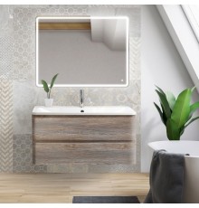 Мебель для ванной комнаты BelBagno Albano 100 подвесная, pino scania