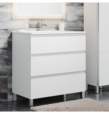 Тумба с раковиной Sanvit Авеню 3 90, белая