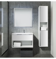 Мебель для ванной комнаты Sanvit Контур 75 белая глянцевая