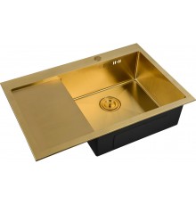 Мойка кухонная Zorg Inox Pvd SZR-7851-R Bronze