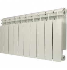 Радиатор биметаллический Global STYLE PLUS 350 10 секций боковое подключение (белый RAL 9010) STP03501010 (STP03501010)