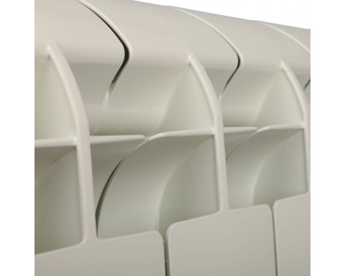Радиатор биметаллический Global STYLE PLUS 350 10 секций боковое подключение (белый RAL 9010) STP03501010 (STP03501010)