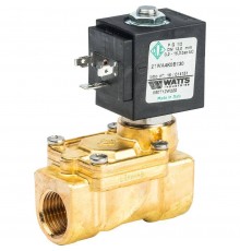 Соленоидный клапан Watts 850Т (850T12W220) для систем водоснабжения 1/2 230V Н.З. (10023639)