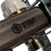Коллектор из нержавеющей стали в сборе с расходомерами STOUT 5 выходов (SMS 0907 000005)