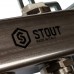 Коллектор из нержавеющей стали для радиаторной разводки STOUT 9 выходов (SMS 0923 000009)