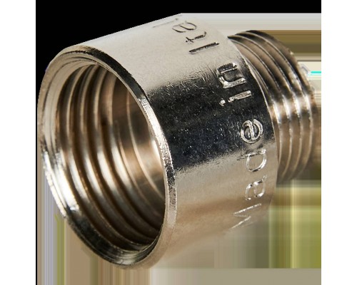 Переходник STOUT ВН никелированный 1/2X3/8 (SFT-0008-001238)