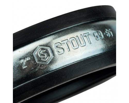 Хомут для труб с гайкой STOUT 2 (59-65) (SAC-0020-000002)