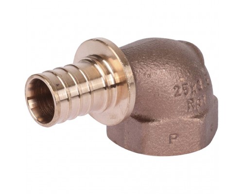 *14563571001(13660981001) REHAU RAUTITAN Угольник-переходник с внутренней резьбой 25-Rp 1 RX+ для труб из сшитого полиэтилена аксиальный (14563571001)