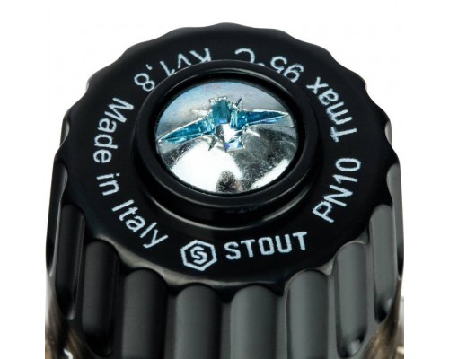 STOUT  Термостатический смесительный клапан для систем отопления и ГВС 3/4   НР   30-65°С KV 1,8 (SVM-0025-186520)