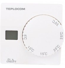 Термостат комнатный Teplocom TS-2AA/8A, проводной, реле 250В, 8А 911 (911)