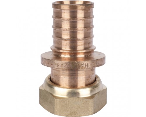 Переходник REHAU RAUTITAN с накидной гайкой 32-G 1 RX+ для труб из сшитого полиэтилена аксиальный (14563411001)