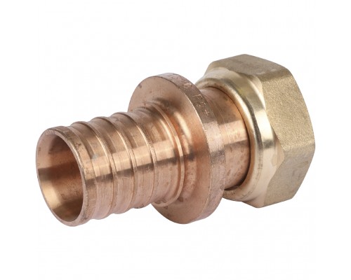 Переходник REHAU RAUTITAN с накидной гайкой 32-G 1 RX+ для труб из сшитого полиэтилена аксиальный (14563411001)