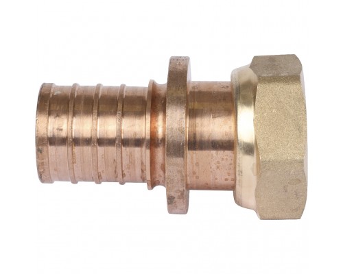 Переходник REHAU RAUTITAN с накидной гайкой 32-G 1 RX+ для труб из сшитого полиэтилена аксиальный (14563411001)