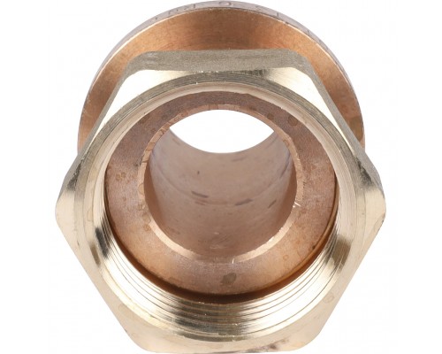 Переходник REHAU RAUTITAN с накидной гайкой 32-G 1 RX+ для труб из сшитого полиэтилена аксиальный (14563411001)