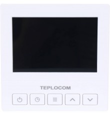 Термостат комнатный Teplocom TS-Prog-220/3A, проводной, прогр., реле 250В, 3А 913 (913)