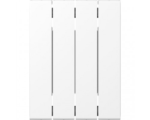 Радиатор биметаллический RIFAR SUPReMO 350 4 секции боковое подключение (белый RAL 9016) 4RS35-4 (4RS35-4)