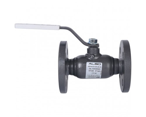 Кран шаровой ALSO КШФП Ду20 Ру 4,0 МПа из Ст.20 полнопроходной (КШ.Ф.П.020.40-01)