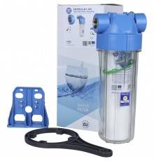Магистральный фильтр AquaFilter 10SL, с воздушным клапаном, латунная резьба 3/4 (FHPR34-B1-AQ)