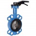 Затвор поворотно-дисковый Tecofi VPI4449 DN 80 PN 16 EP из чугуна (VPI4449-02EP0080)