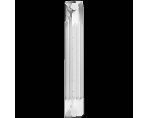 Радиатор биметаллический STOUT Space 500 6 секций нижнее правое подключение RAL9016 SRB-0320-050006 (SRB-0320-050006)