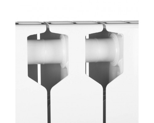 Радиатор биметаллический RIFAR SUPReMO 800 4 секции боковое подключение (белый RAL 9016) 4RS80-4 (4RS80-4)