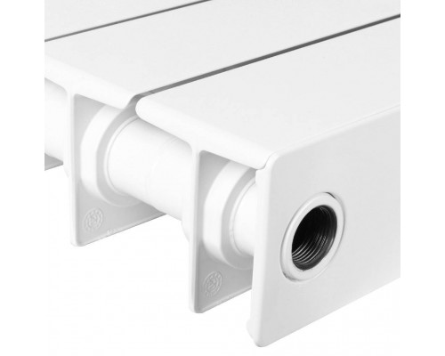 Радиатор биметаллический RIFAR SUPReMO 800 4 секции боковое подключение (белый RAL 9016) 4RS80-4 (4RS80-4)