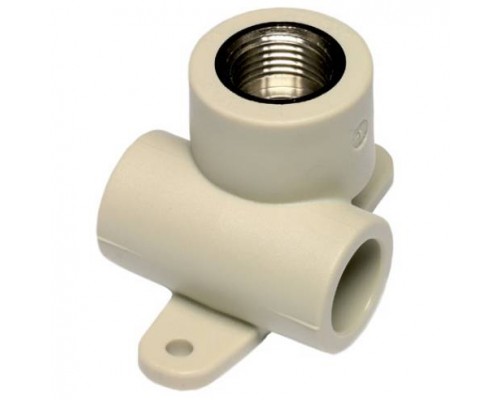 ППР тройник Ekoplastik с внутр. металл. резьбой и крепелением 25х1/2 (SNKP02520X)