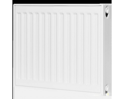 Стальной панельный радиатор ROMMER Compact 22/400/500 боковое подключение (цвет RAL 9016) RRS-2010-224050 (RRS-2010-224050)