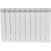 Радиатор алюминиевый STOUT ALPHA 500 10 секций боковое подключение (белый RAL 9016) SRA-2310-050010 (SRA-2310-050010)