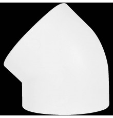 PA13522P Pro Aqua d= 90 PP-R Угольник 45 градусов Белый (PA13522P)