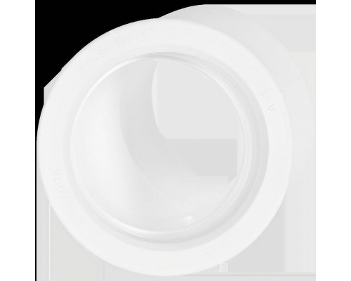 PA13522P Pro Aqua d= 90 PP-R Угольник 45 градусов Белый (PA13522P)