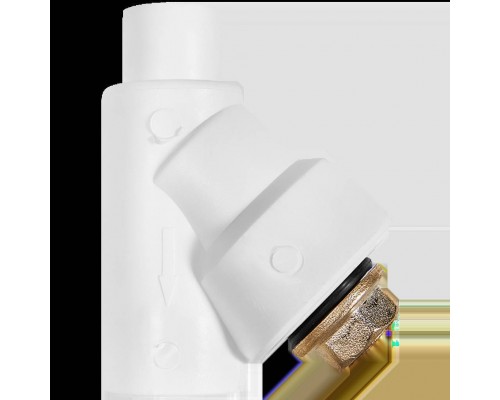 Фильтр сетчатый косой Pro Aqua d= 20 PP-R Н-В Белый (PA450008) Фильтр сетчатый косой Pro Aqua d= 20 PP-R Н-В Белый (PA450008)