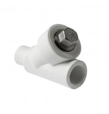 Фильтр сетчатый косой Pro Aqua d= 32 PP-R Н-В Белый (PA450012)