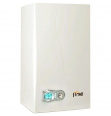 Газовый настенный котел Ferroli Fortuna F 24 двухконтурный, турбированный (GCKG6KYA)