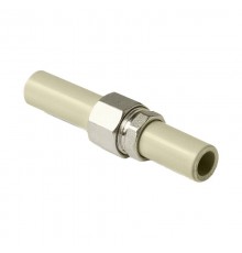 Соединение разъемное комбинированное Pro Aqua d=20-3/4 PP-R Серое (PA72008G)