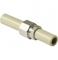 Соединение разъемное комбинированное Pro Aqua d=25-1 PP-R Серое (PA72010G)