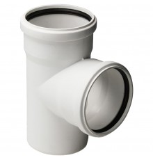 Pro Aqua ST201187W Stilte D110x110/87,5 Тройник Белый (ST201187W)