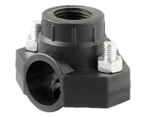 91400000000F034 Pro Aqua ПНД UNIO D 140х3/4 Седло (крепление болт) (91400000000F034)