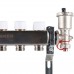 Коллектор из нержавеющей стали в сборе с расходомерами ROMMER 5 выходов (RMS-1210-000005)