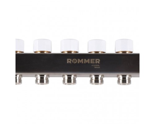 Коллектор из нержавеющей стали с расходомерами ROMMER 12 выходов (RMS-1200-000012) Коллектор из нержавеющей стали с расходомерами ROMMER 12 выходов (RMS-1200-000012)