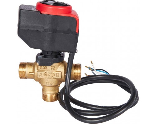 STOUT SVM-0170-300020 STOUT 3-Ходовой зональный клапан, сервопривод 230V, с кабелем 1м,, НР 3/4 (SVM-0170-300020) STOUT SVM-0170-300020 STOUT 3-Ходовой зональный клапан, сервопривод 230V, с кабелем 1м,, НР 3/4 (SVM-0170-300020)