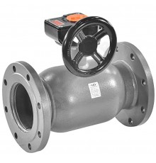 Кран шаровой LD Ду 300 Ру16 п/привар с редуктором (КШ.Ц.П.Р.300/250.016.Н/П.02)