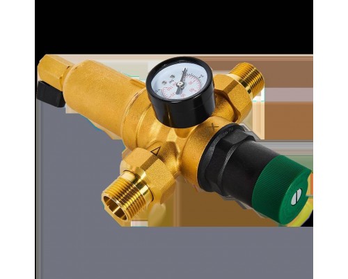 Фильтр с редуктором на горячую воду Хит Комплект DN20 (FR06-3/4H)