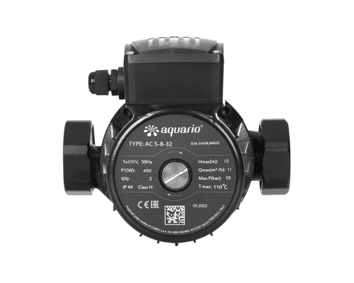Насос циркуляционный AQUARIO AC 5-8-32 (5432) Насос циркуляционный AQUARIO AC 5-8-32 (5432)
