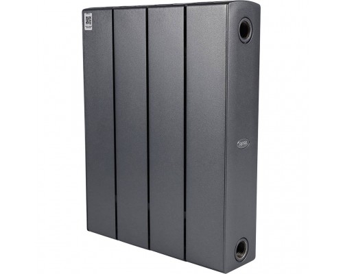 Радиатор биметаллический RIFAR SUPReMO 350 4 секций боковое подключение (Цвет ТИТАН) 4RS35-4-TI (4RS35-4-TI)