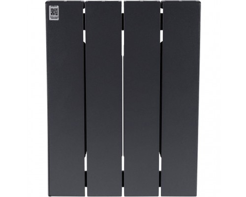 Радиатор биметаллический RIFAR SUPReMO 350 4 секций боковое подключение (Цвет ТИТАН) 4RS35-4-TI (4RS35-4-TI)