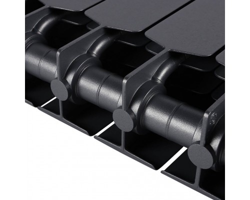 Радиатор биметаллический RIFAR SUPReMO 350 4 секций боковое подключение (Цвет ТИТАН) 4RS35-4-TI (4RS35-4-TI)