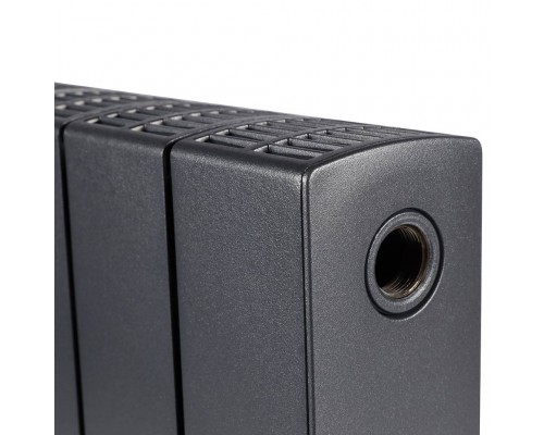 Радиатор биметаллический RIFAR SUPReMO 350 4 секций боковое подключение (Цвет ТИТАН) 4RS35-4-TI (4RS35-4-TI)