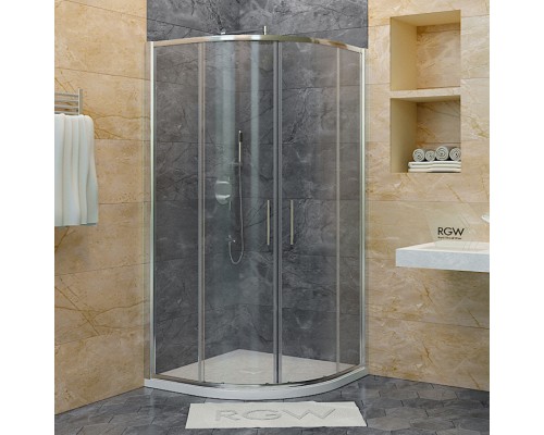 Душевой уголок RGW Hotel HO-51 800x800x1950 профиль хром