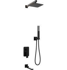 Душевой комплект RGW Shower Panels SP-56B С ВНУТРЕННЕЙ ЧАСТЬЮ, черный